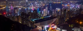 Hong Kong Peak Tram and Sky Terrace views for Cathay Pacific Peak offer