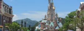 Castle of Magical Dreams at Hong Kong Disneyland