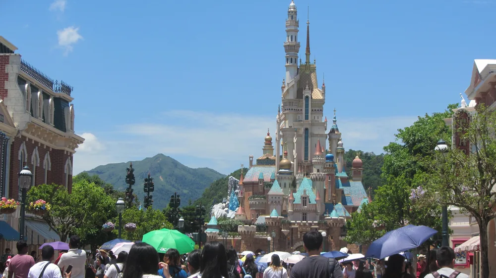 Castle of Magical Dreams at Hong Kong Disneyland