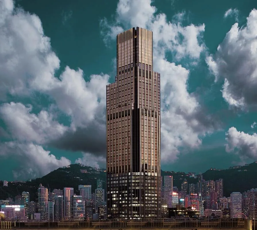 Rosewood Hong Kong tower at Victoria Dockside